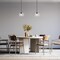 Designers Fountain Vibrato 60 Watt 1 Light Matte Black Pendant with Clear Glass Shade D285M-9P-MB - alternate 2